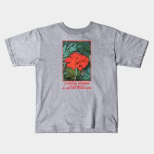 Eternal Summer Flower Design Kids T-Shirt